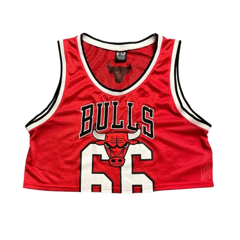 Chicago Bulls Crop Jersey, NBA Ultra Game, Women’s, Size Large